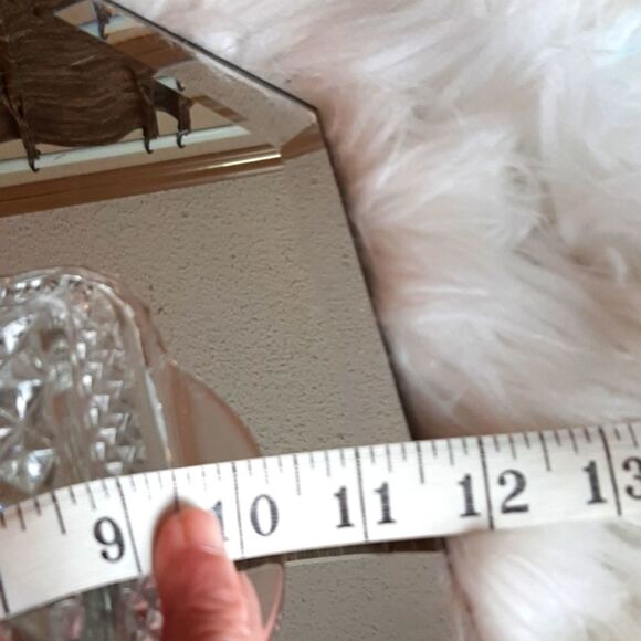   Vintage Lead Crystal Sugar Creamer & Tray  4 Piece Set - Picture 5 of 11